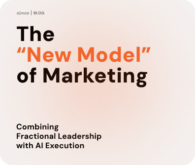 The “New Model” of Marketing: {{Combining Fractional Leadership with AI Execution}}