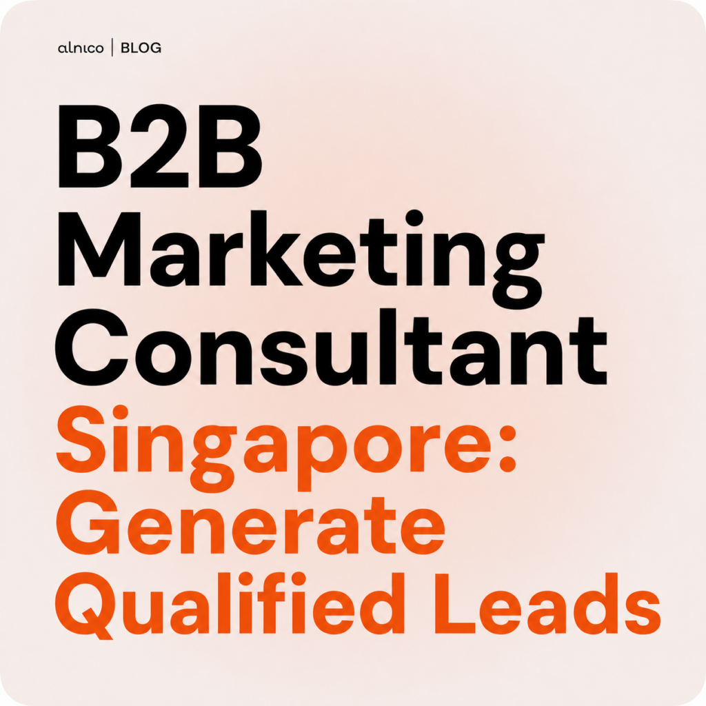 B2B Marketing Consultant Singapore: Generate Qualified Leads